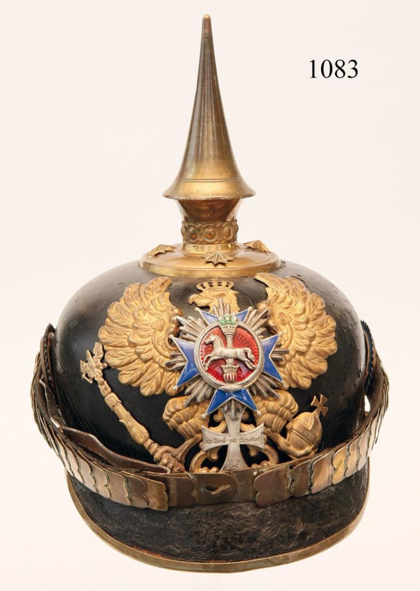 Braunschweig, Helm für Offiziere, Inf.Rgt.No.92