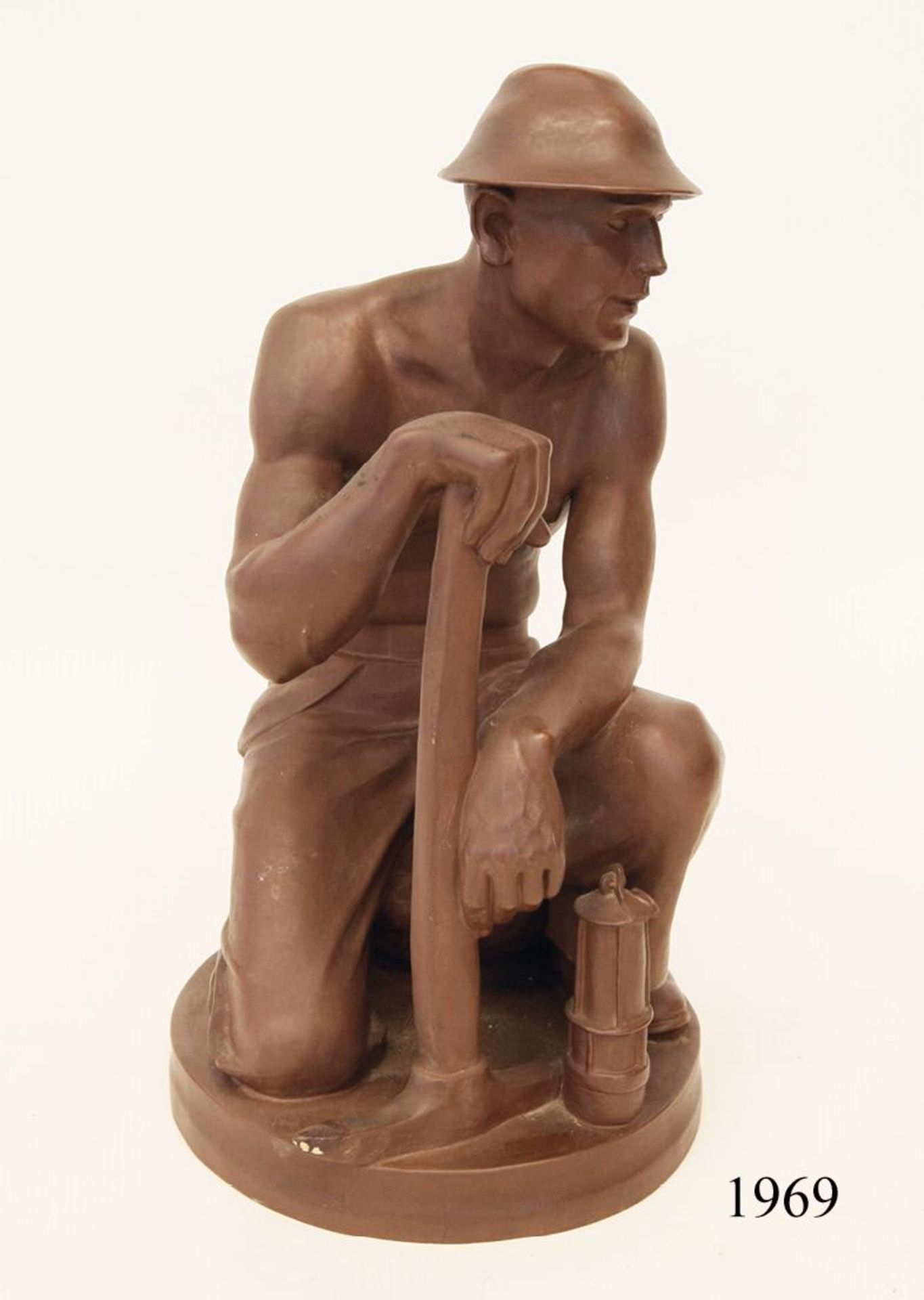 Meissen-Figur eines Bergmannes