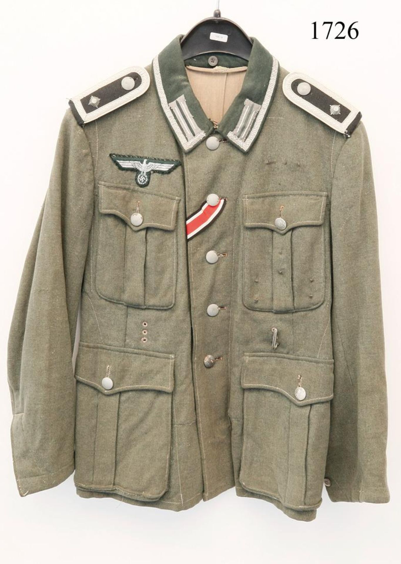 Feldbluse M40 für einen Feldwebel der Infanterie