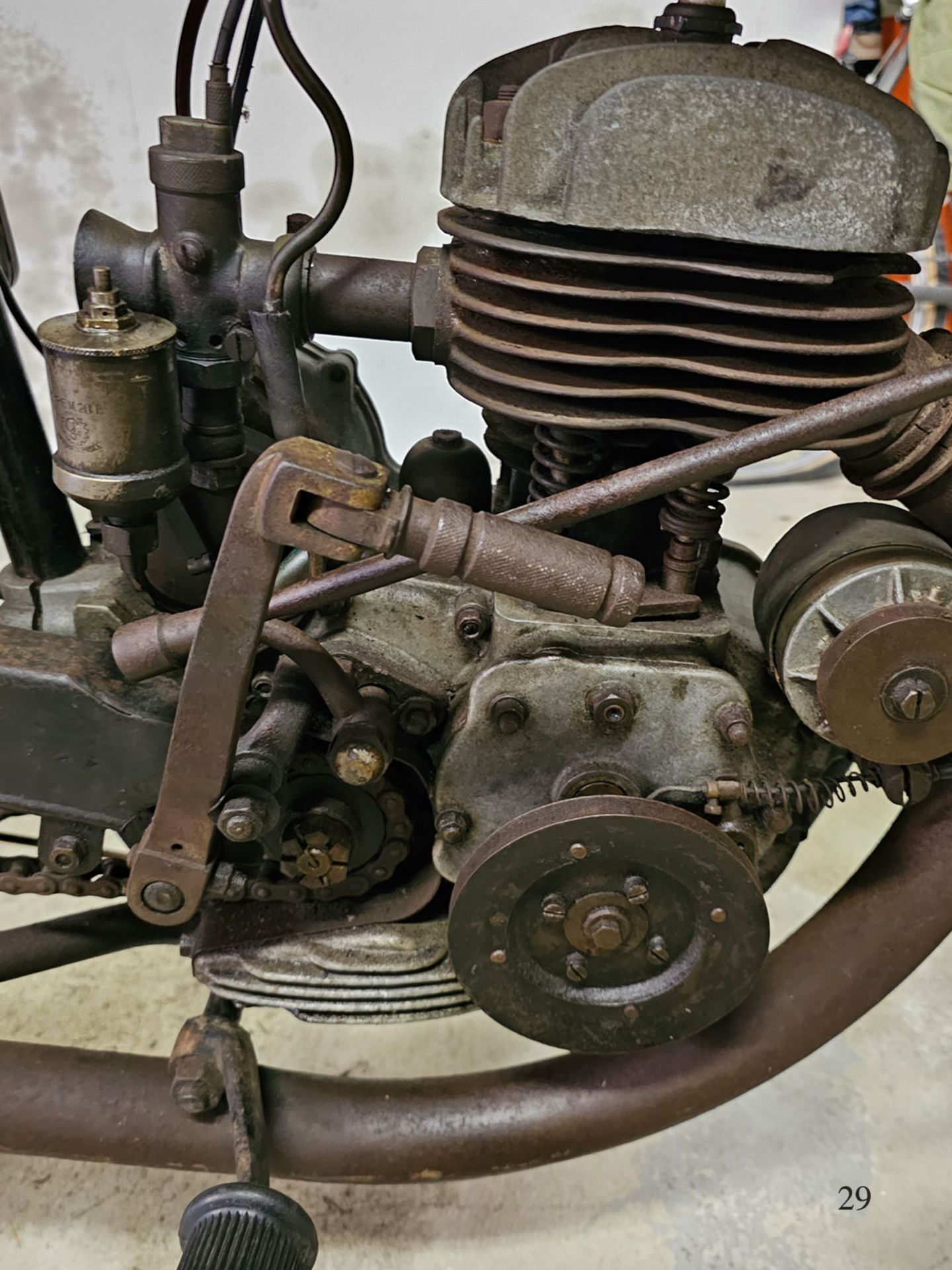 Altes Motorrad, Motobecane B33A, 1936 - Bild 3 aus 4