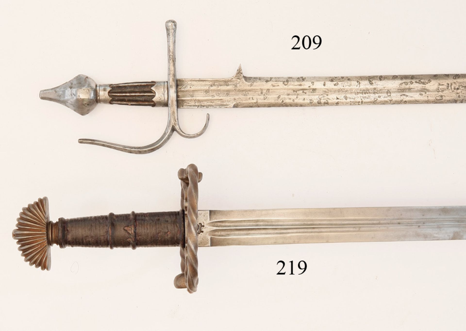 Landsknechtschwert, im Stil um 1580