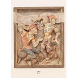 Holzrelief, Innsbruck, im Stil um 1450