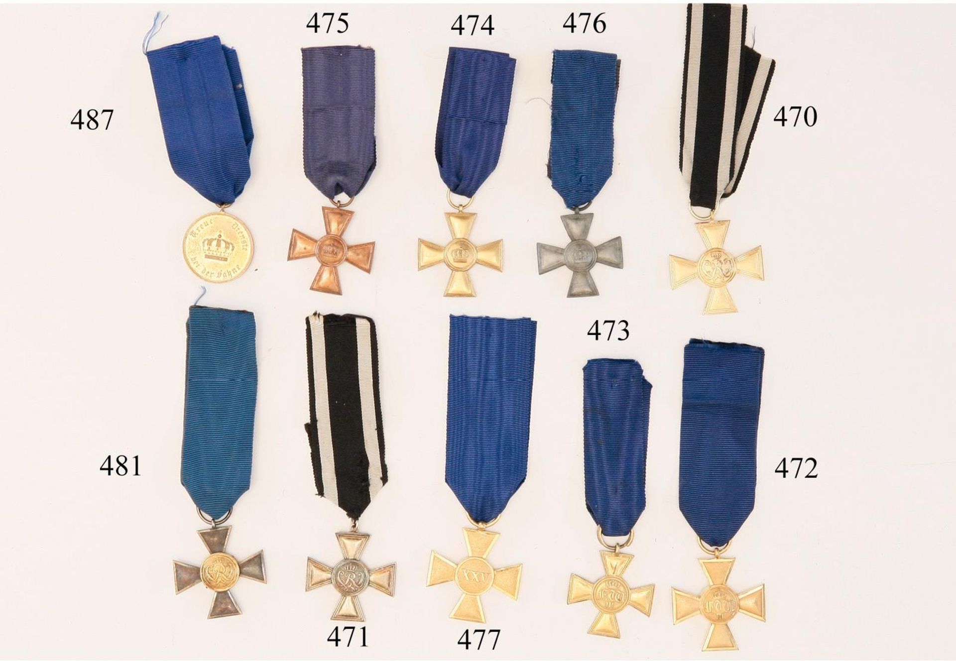 Militärehrenzeichen 1. Klasse, 1846/1918