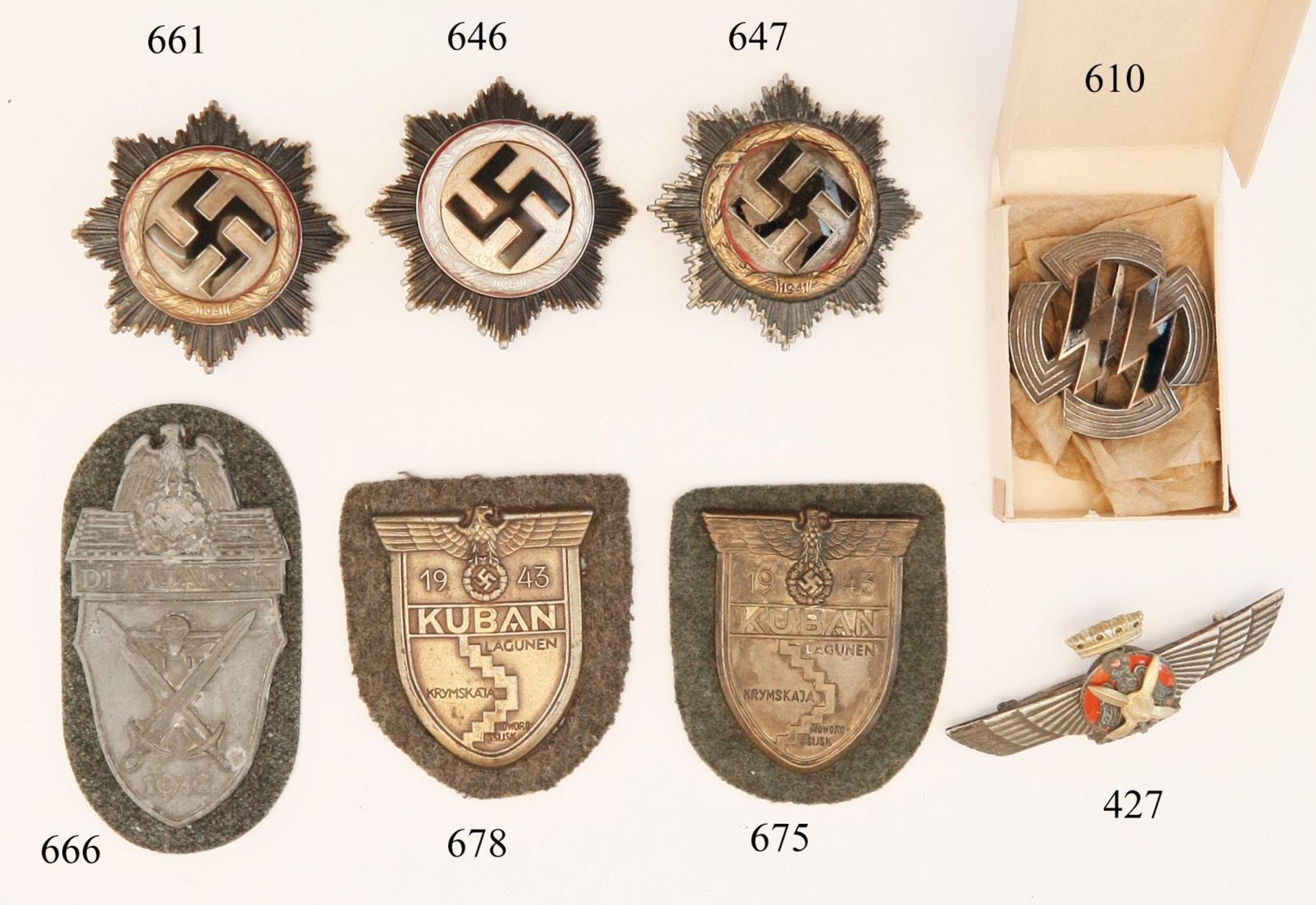 Deutsches Kreuz in Silber