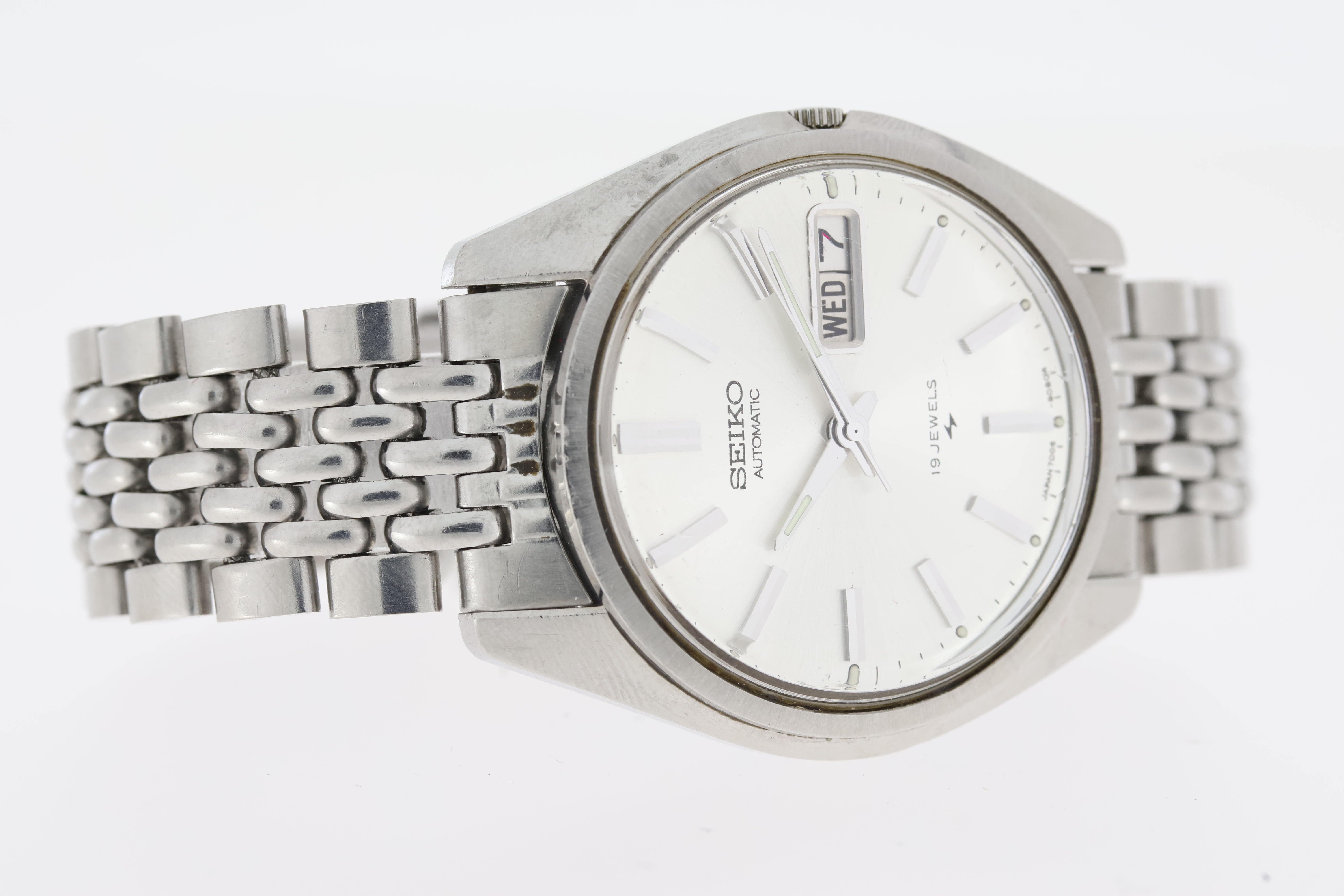 VINTAGE SEIKO 7006 AUTOMATIC WATCH - Image 3 of 4