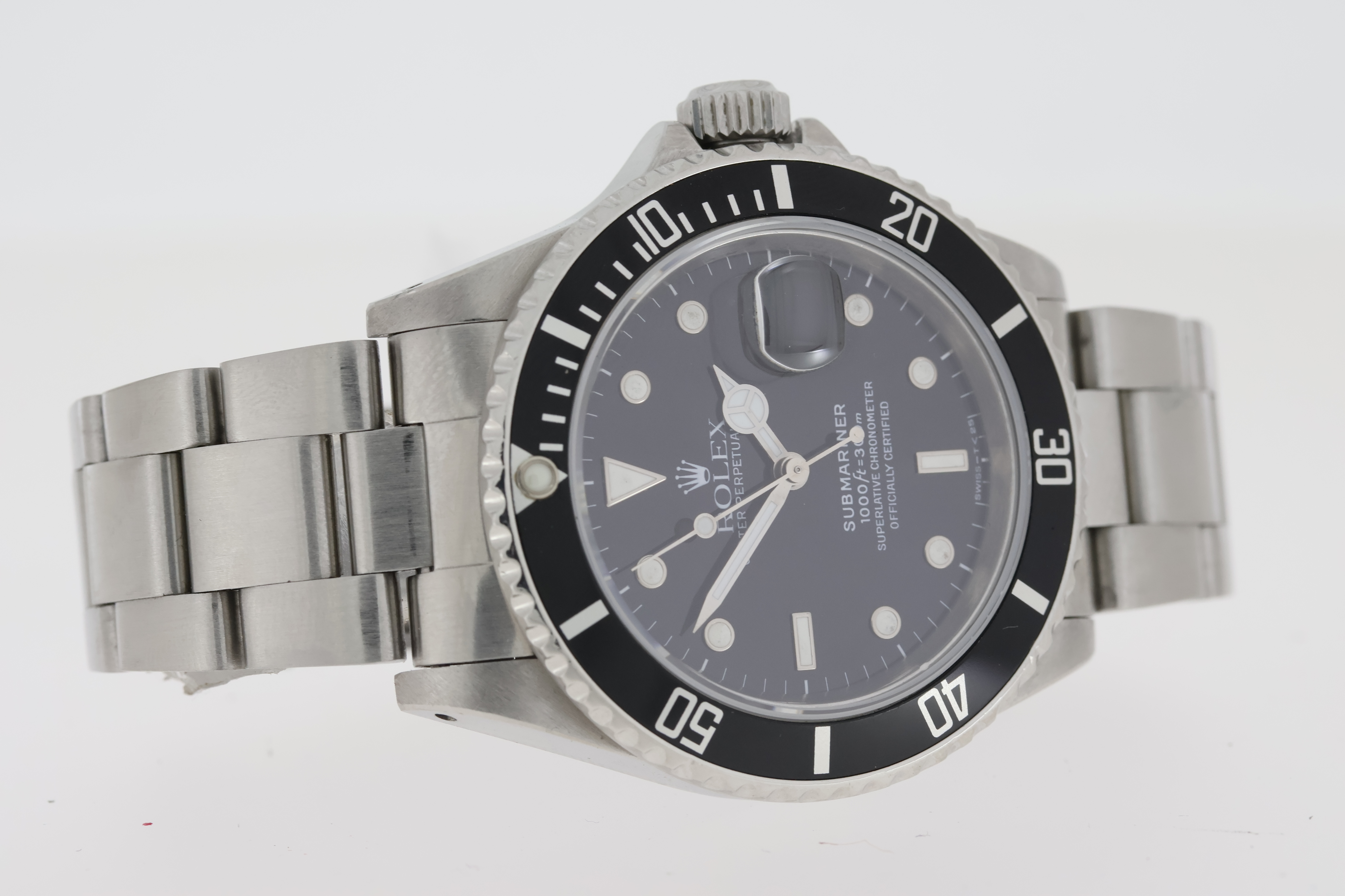 Rolex Submariner Date Reference 16610 With Papers 1990 - Image 4 of 6