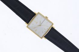 Vintage Jaeger Le Coultre 18ct Yellow Gold Manual Wind