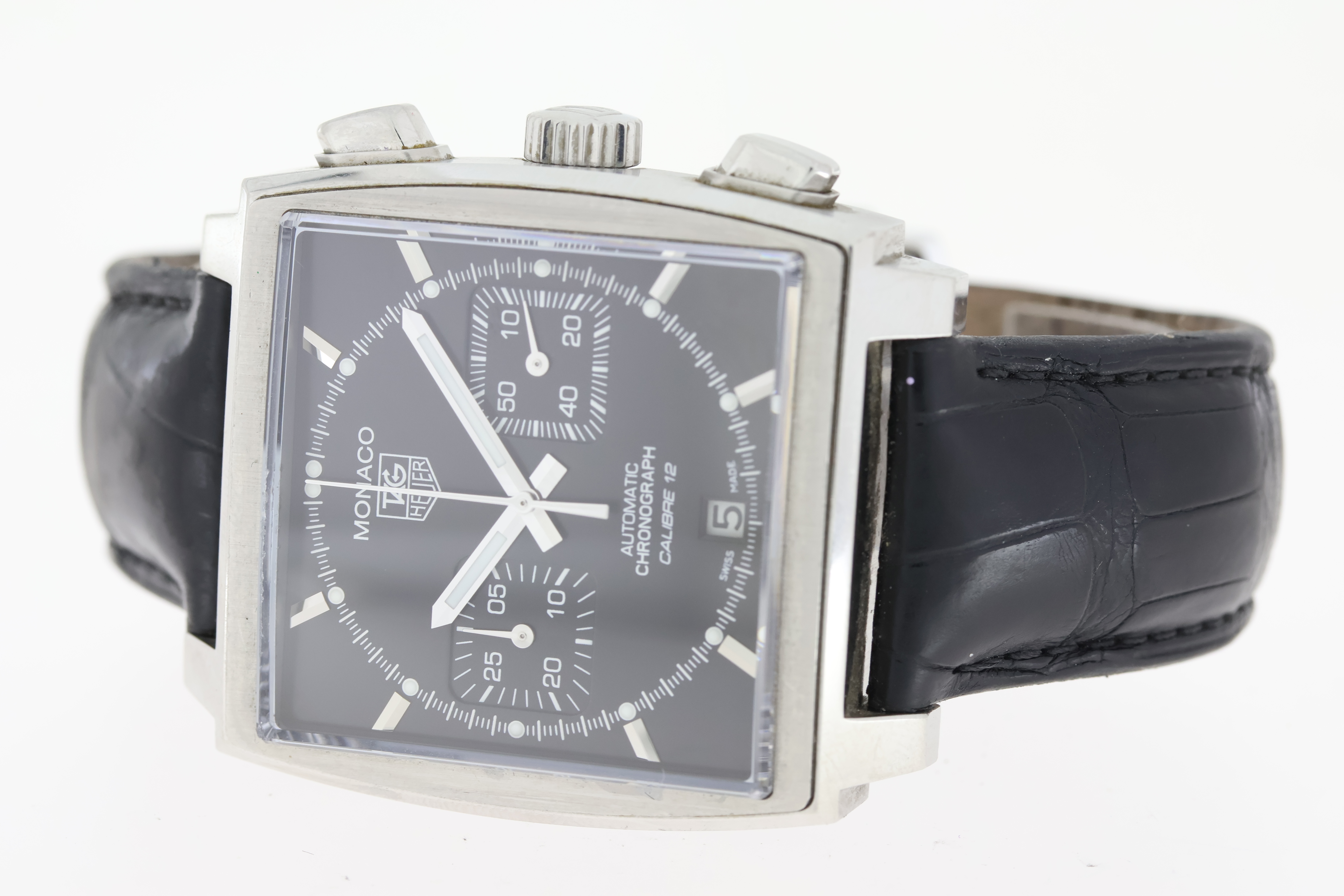 TAG HEUER MONACO CHRONOGRAPH REFERENCE CAW2110 WITH BOX - Image 2 of 4