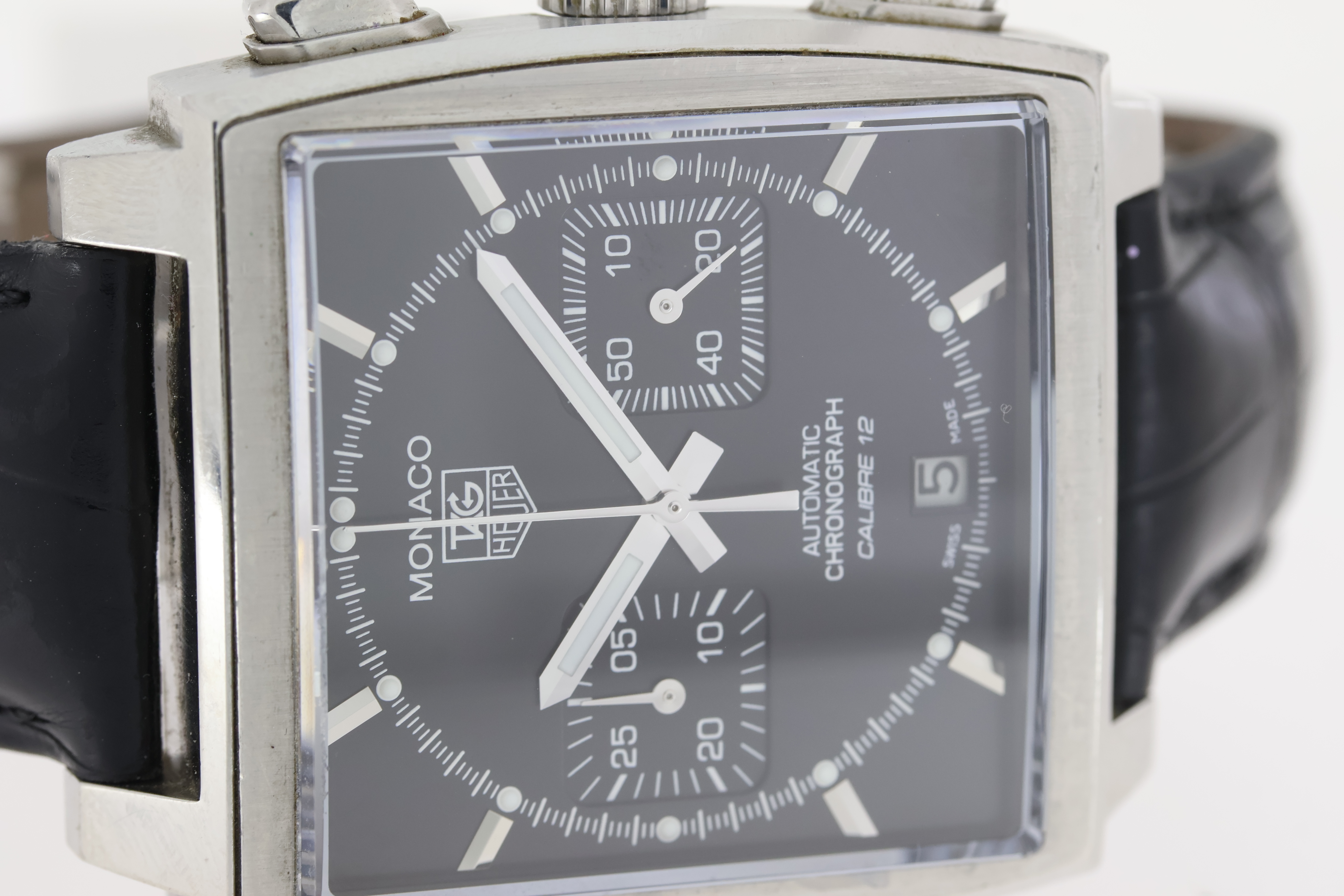 TAG HEUER MONACO CHRONOGRAPH REFERENCE CAW2110 WITH BOX - Image 3 of 4
