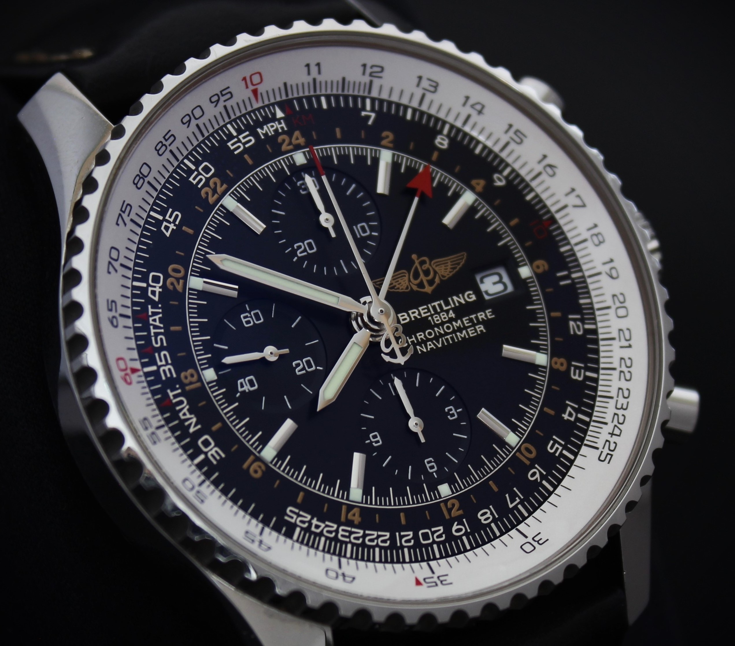 Breitling Navitimer World GMT Automatic with box - Image 14 of 28