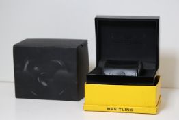 *To Be Sold Without Reserve* Breitling box and outer box set.