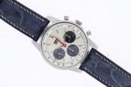 Schild Enicar Cousin' Vajloux 72 Chronograph Manual Wind