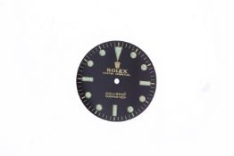 *To Be Sold Without Reserve* Vintage Rolex Submariner Gilt Dial, this dial has been restored.