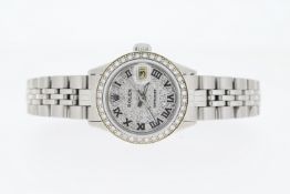 Ladies Rolex Datejust Diamond Set Reference 6517 Circa 1963