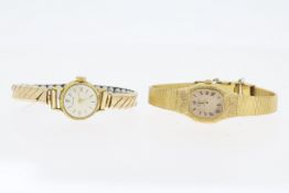 JOB LOT OF 2 LADIES WATCHES, A ladies Quartz Seiko (currently not running), as well as a ladies