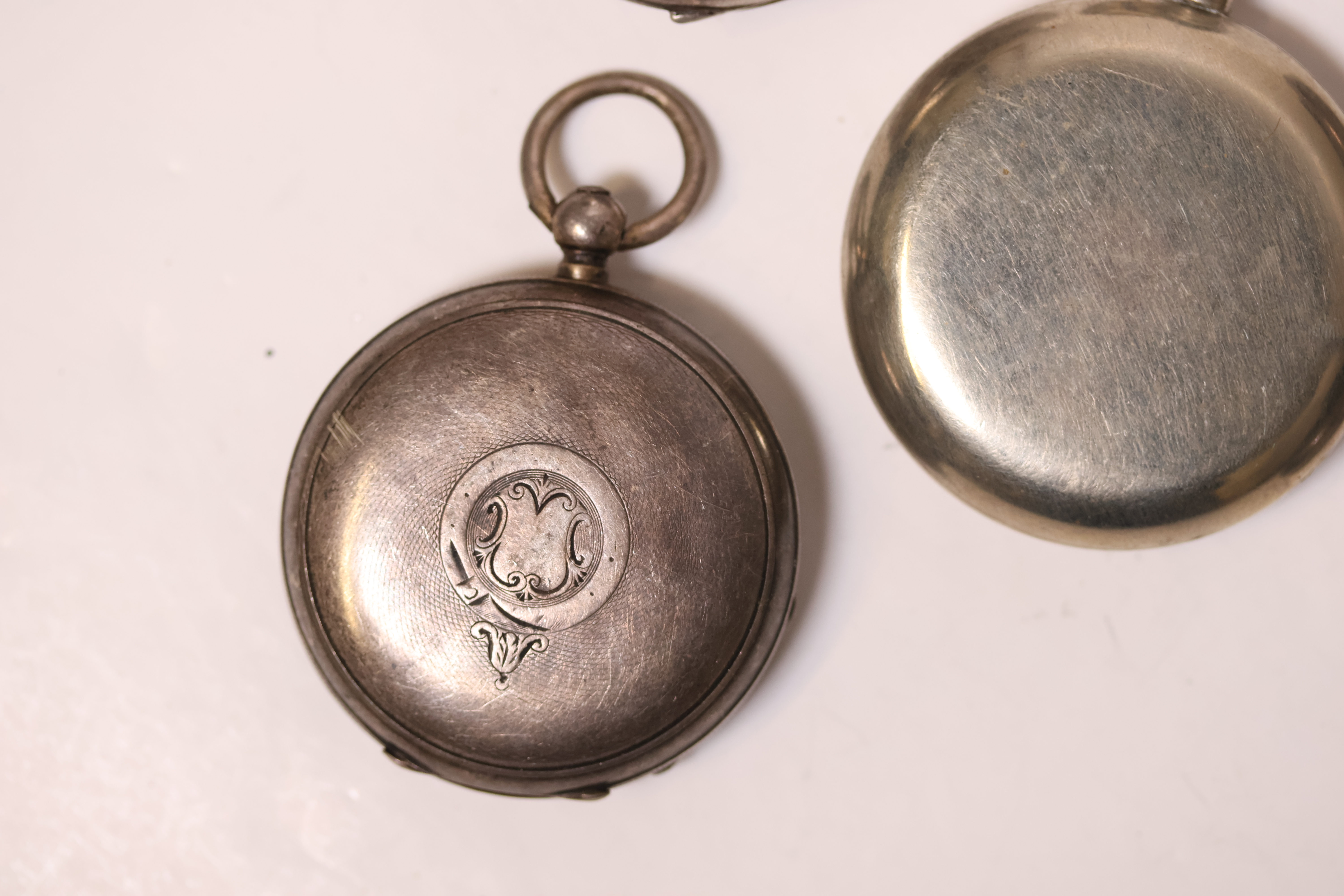 ***TO BE SOLD WITHOUT RESERVE*** ***AS FOUND*** JOB LOT OF SILVER POCKET WATCHES, CASES AND - Image 10 of 10