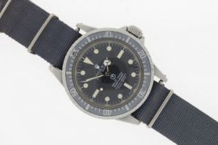 Rare Rolex Military Submariner 'Milsub' Reference 5513 Circa 1975