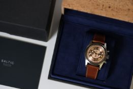 Baltic Bicompax Limited Edition Chronograph With Box and Papers 2021