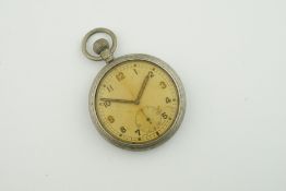 *NO RESERVE* BRAVINGTONS GS/TP BRITISH MILITARY POCKET WATCH, sold as spares and repairs.