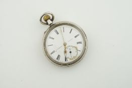 *NO RESERVE* J.B. YABSLEY OF LONDON SILVER POCKET WATCH, sold as spares and repairs.