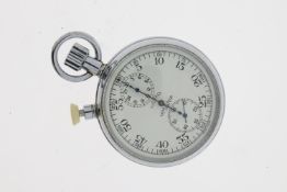 Nero Lemania stopwatch, approx 51mm. Comes with an unbranded box. Currently running. ***Mainspring