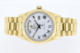 Vintage Rolex Day Date 'Buckley Dial' 18ct Yellow