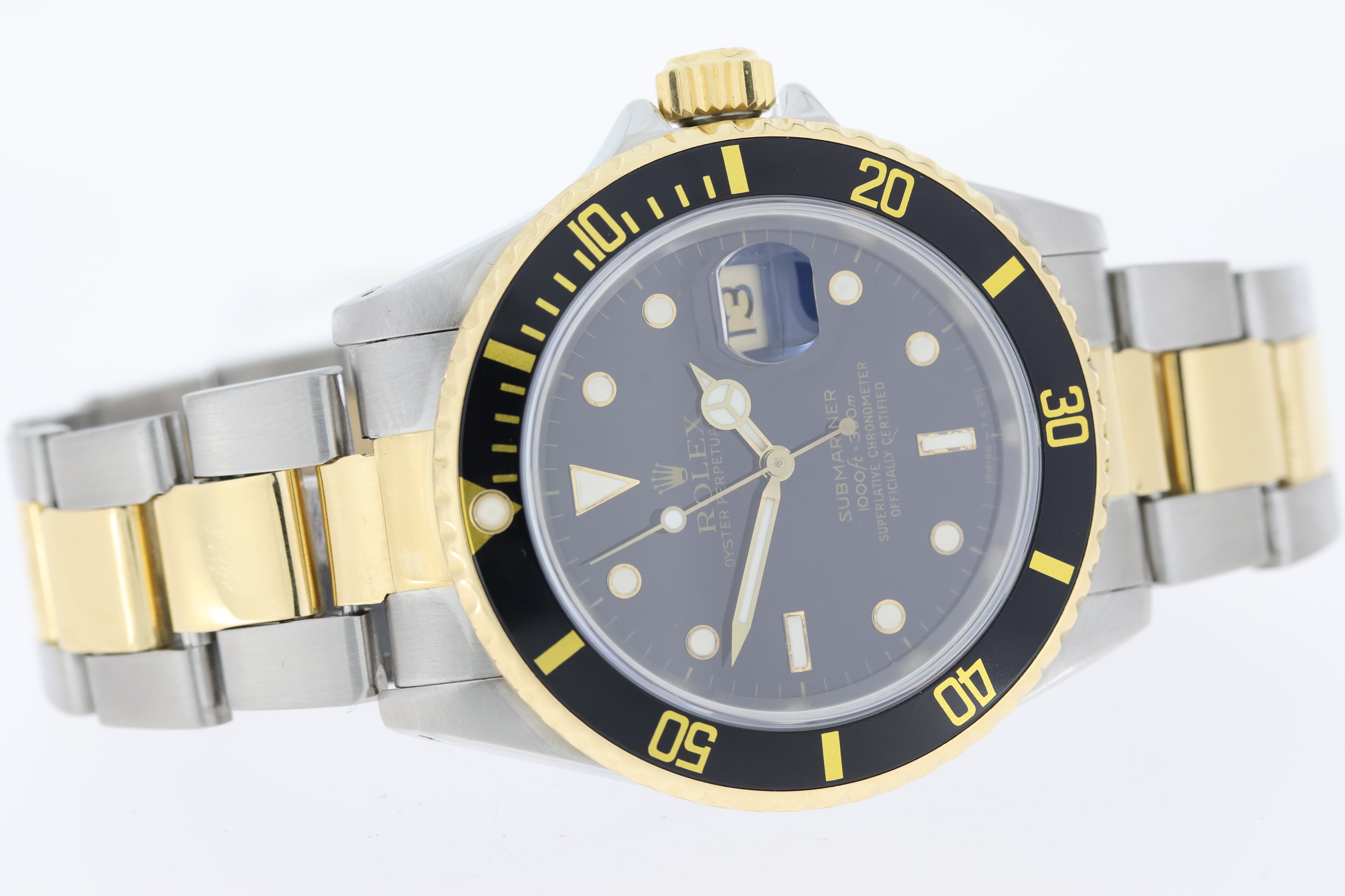 Rolex Submariner Date Reference 16613 with Box and Papers Circa 1990 - Image 4 of 5