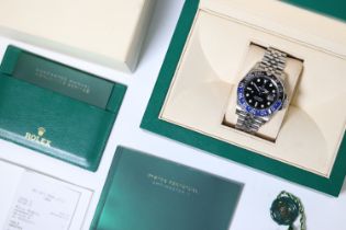 Rolex GMT Master II 'Batgirl' Reference 126710BLNR with Box and Papers 2019