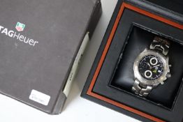 Limited Edition Tag Heuer Link 'Senna' Chronogrpah Automatic with box