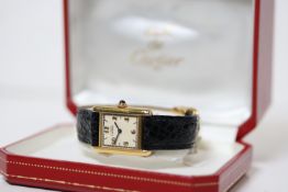 Cartier Must De Cartier Tank Reference 1613 with B