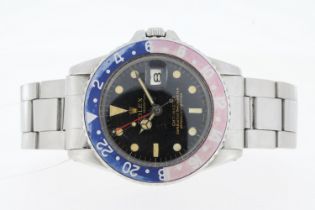 Vintage Rolex GMT Master Reference 1675 Gilt Dial Circa 1966