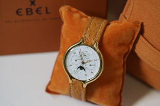 EBEL BELUGA 18ct Yellow Gold PERPETUAL CALENDAR