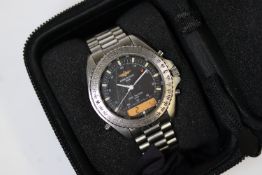 Breitling Pluton Navitimer 3100 Analogue/Digital Quartz