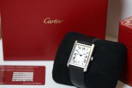 CARTIER TANK SOLO XL Automatic with Box and Papers