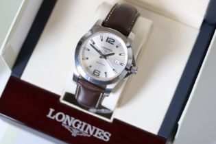 Brand: Longines Model Name: Conquest Reference: L3.659.4 Complication: Date Movement: Quartz Box: