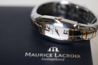 Brand: Ladies Maurice Lacroix Model Name: Intuition Reference: 32859 Movement: Quartz Box: Yes