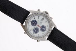 Brand: Seiko Model Name: Panda' Chronograph Reference: 7T32-7F80 Movement: Quartz Dial colour: White