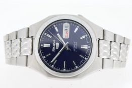 Brand: Sieko Model Name: Seiko 7 Reference: 7S26-02H0 Movement: Automatic Dial colour: blue Dial