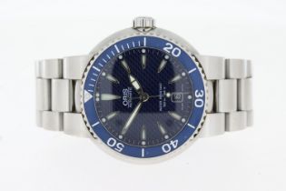 Brand: Oris Model Name: TT1 (Divers) Reference: 7533 Complication: Date Movement: Automatic Dial