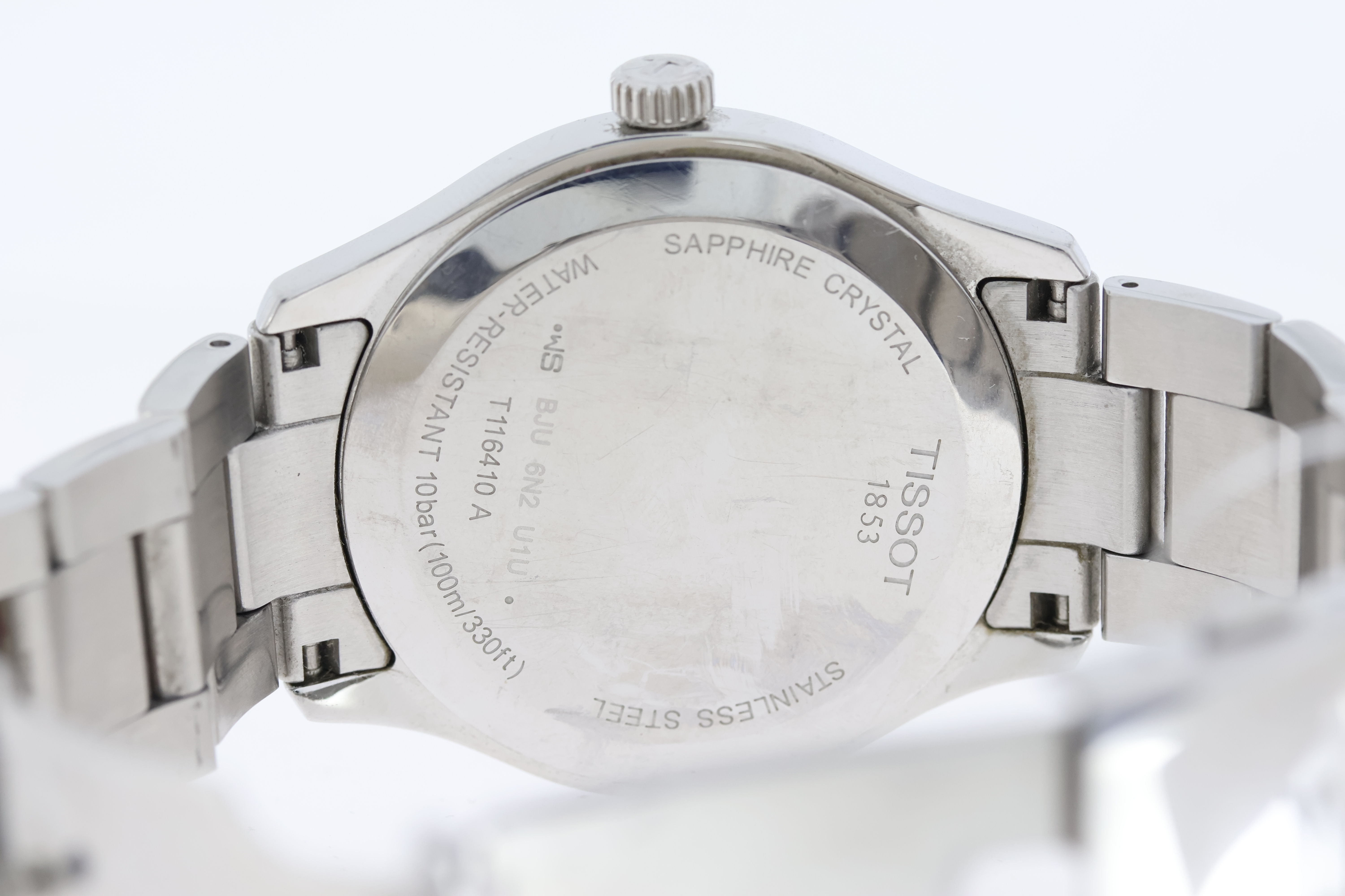 Brand: Tissot Reference: T116410A Complication: Date Movement: Quartz Box: Yes Papers: Yes Year: - Image 3 of 3