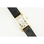 CARTIER TANK AMERICAINE 18CT GOLD REF. W2600951