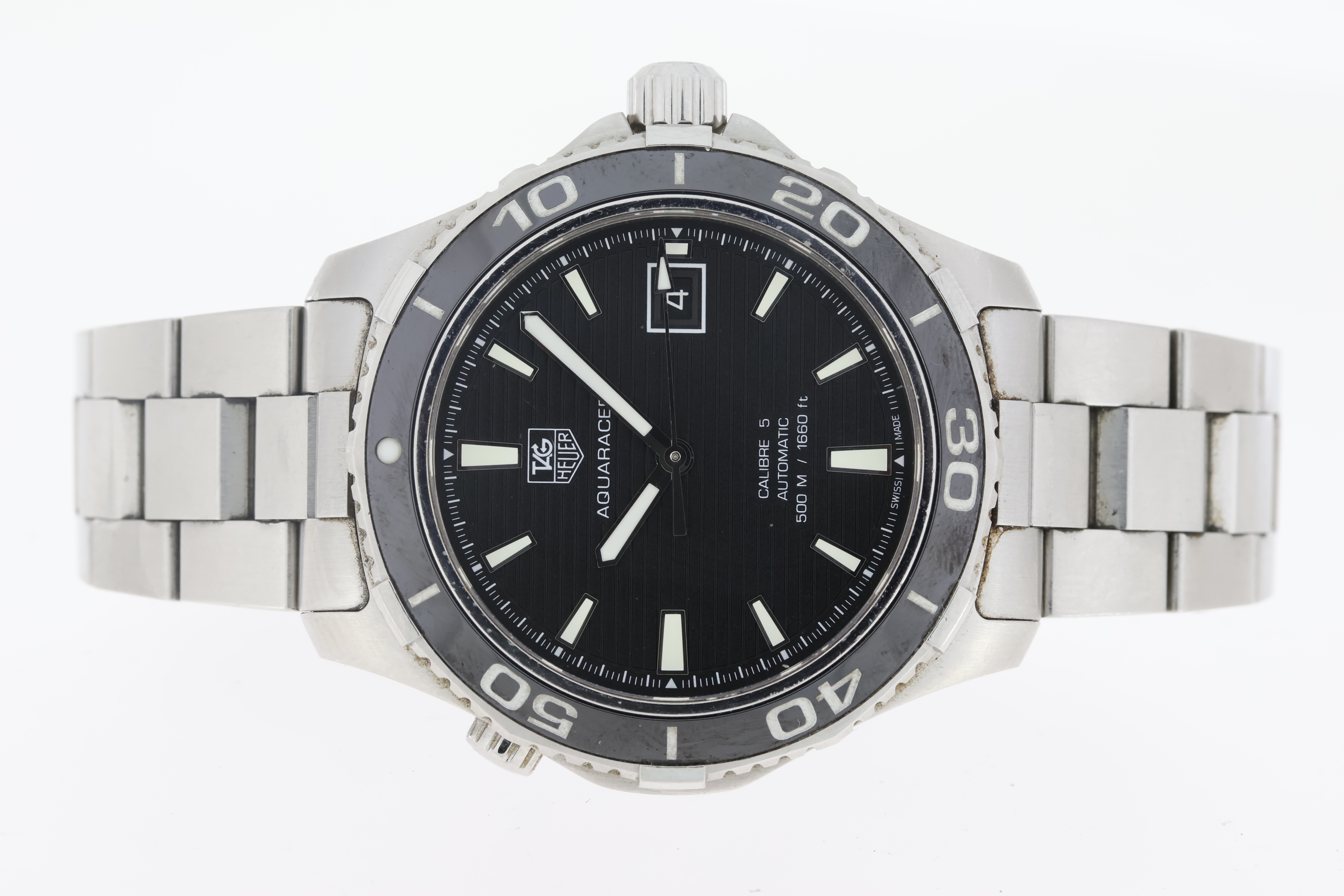 Tag Heuer Aquaracer Date Automatic Box and Papers 2013 - Image 2 of 5