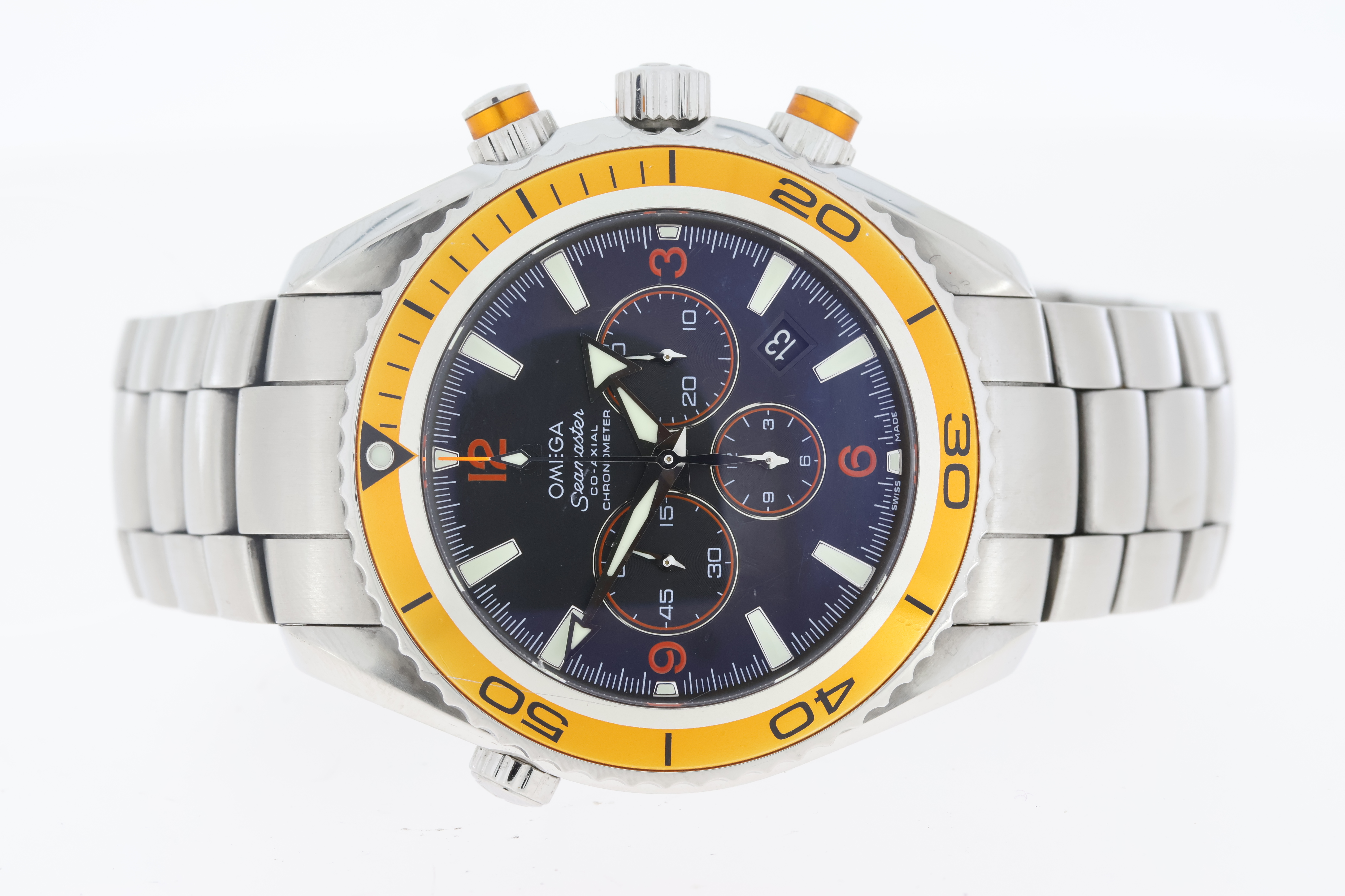 Omega Seamaster Planet Ocean Chronograph Box and Papers 2006 - Image 2 of 6