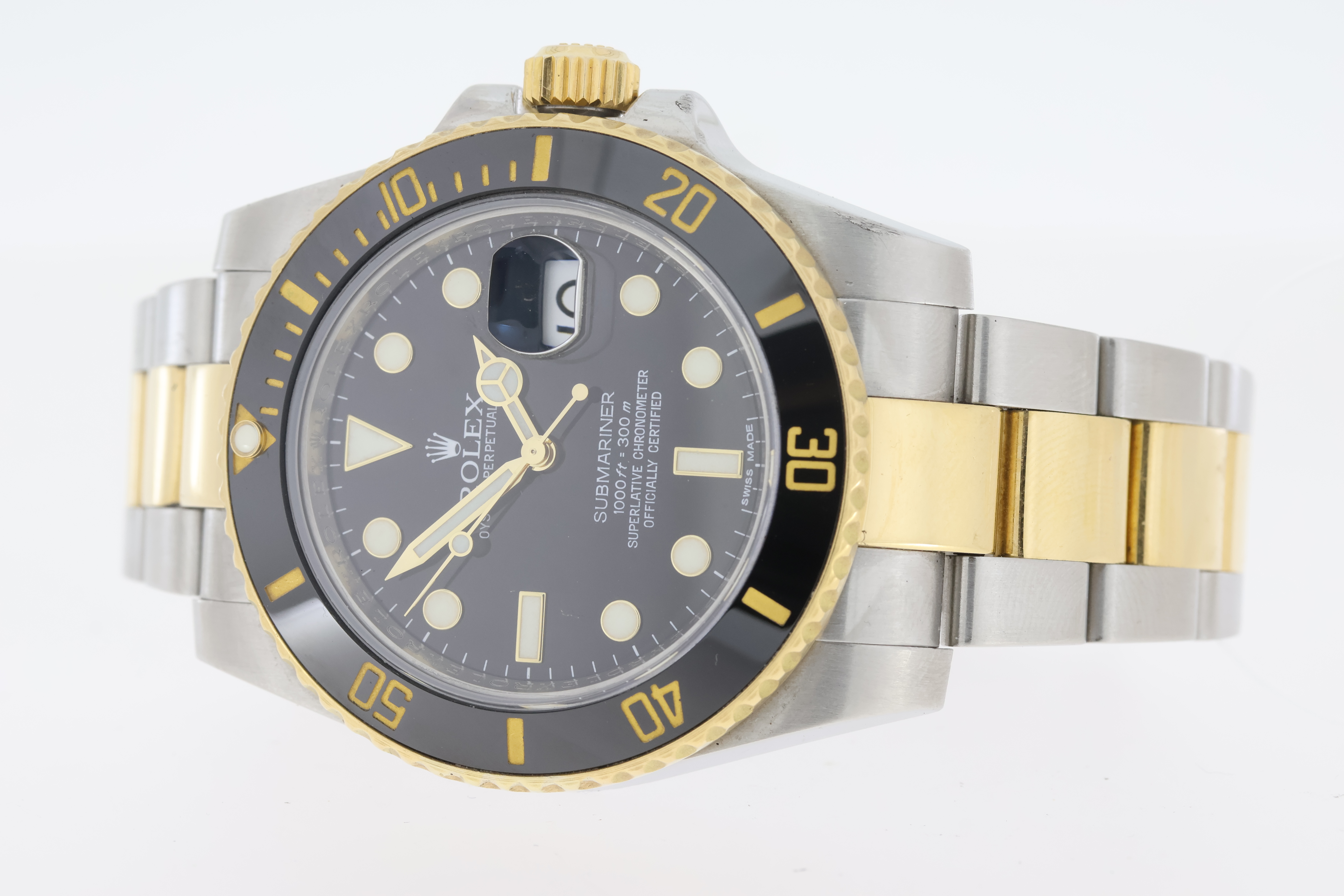 Rolex Submariner Date Reference 116613LN Steel and Gold - Image 4 of 8