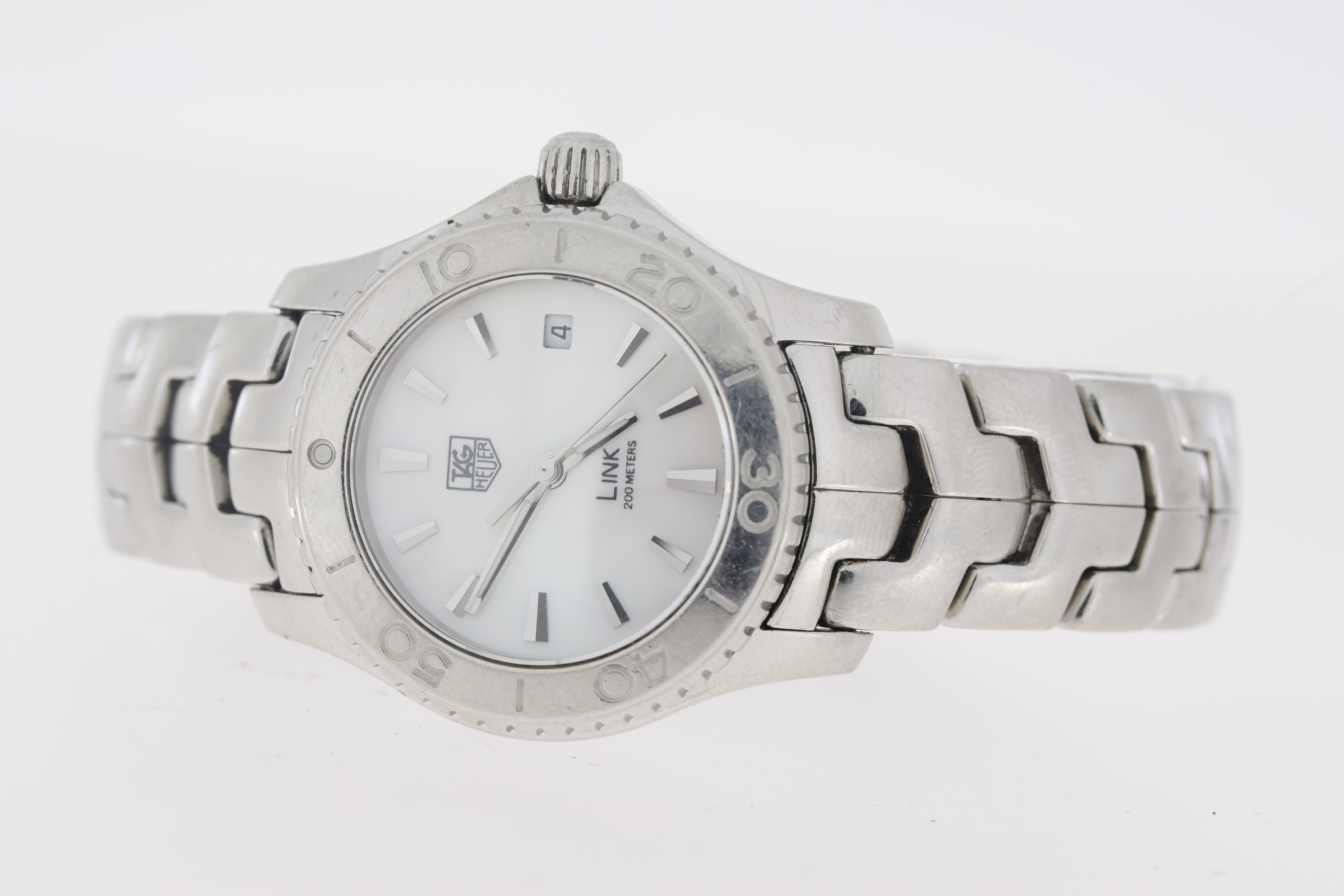 Ladies Tag Heuer Link Date Quartz - Image 2 of 3