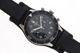 Heuer Bundeswehr Chronograph Manual Wind