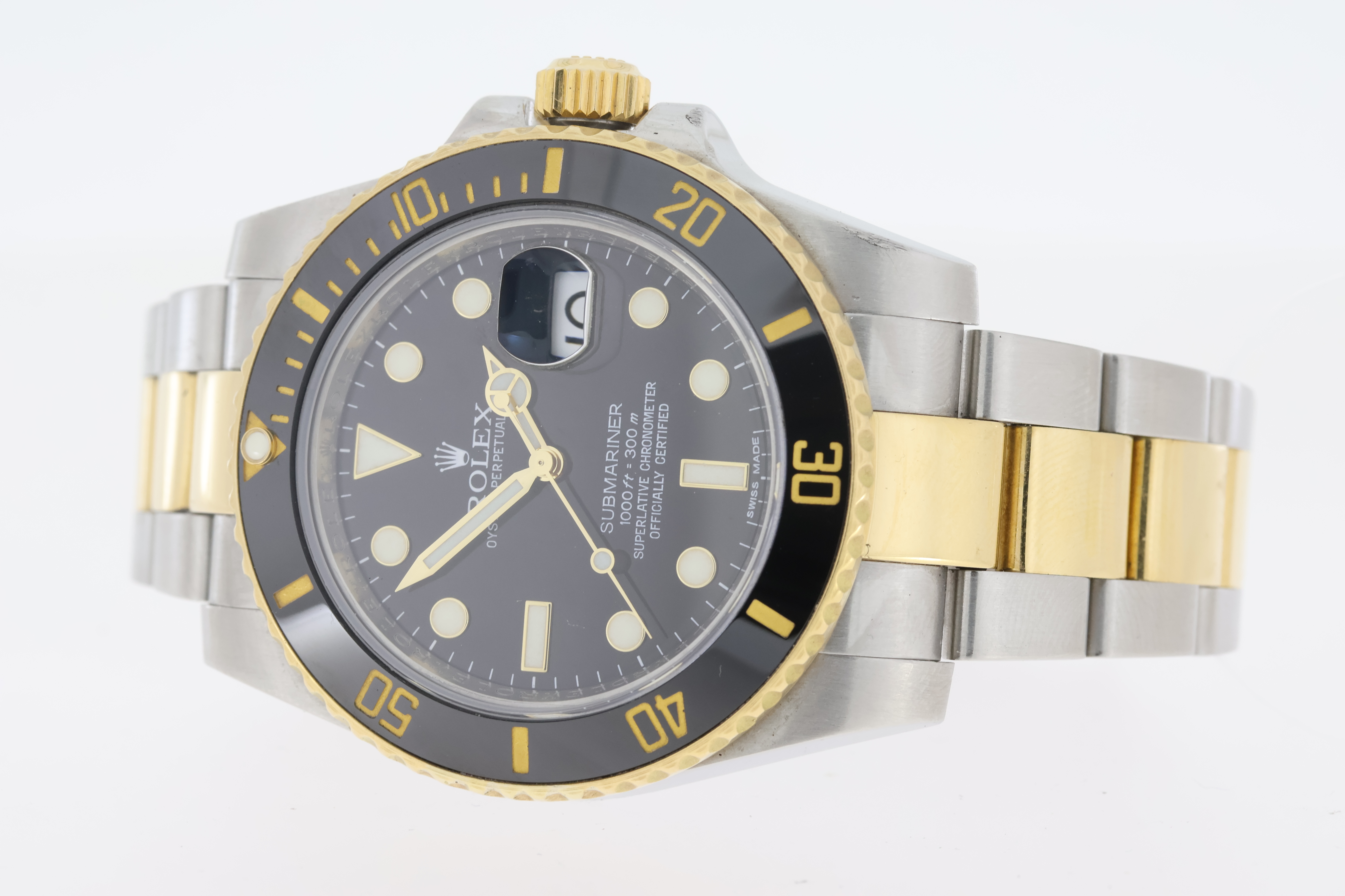 Rolex Submariner Date Reference 116613LN Steel and Gold - Image 3 of 8