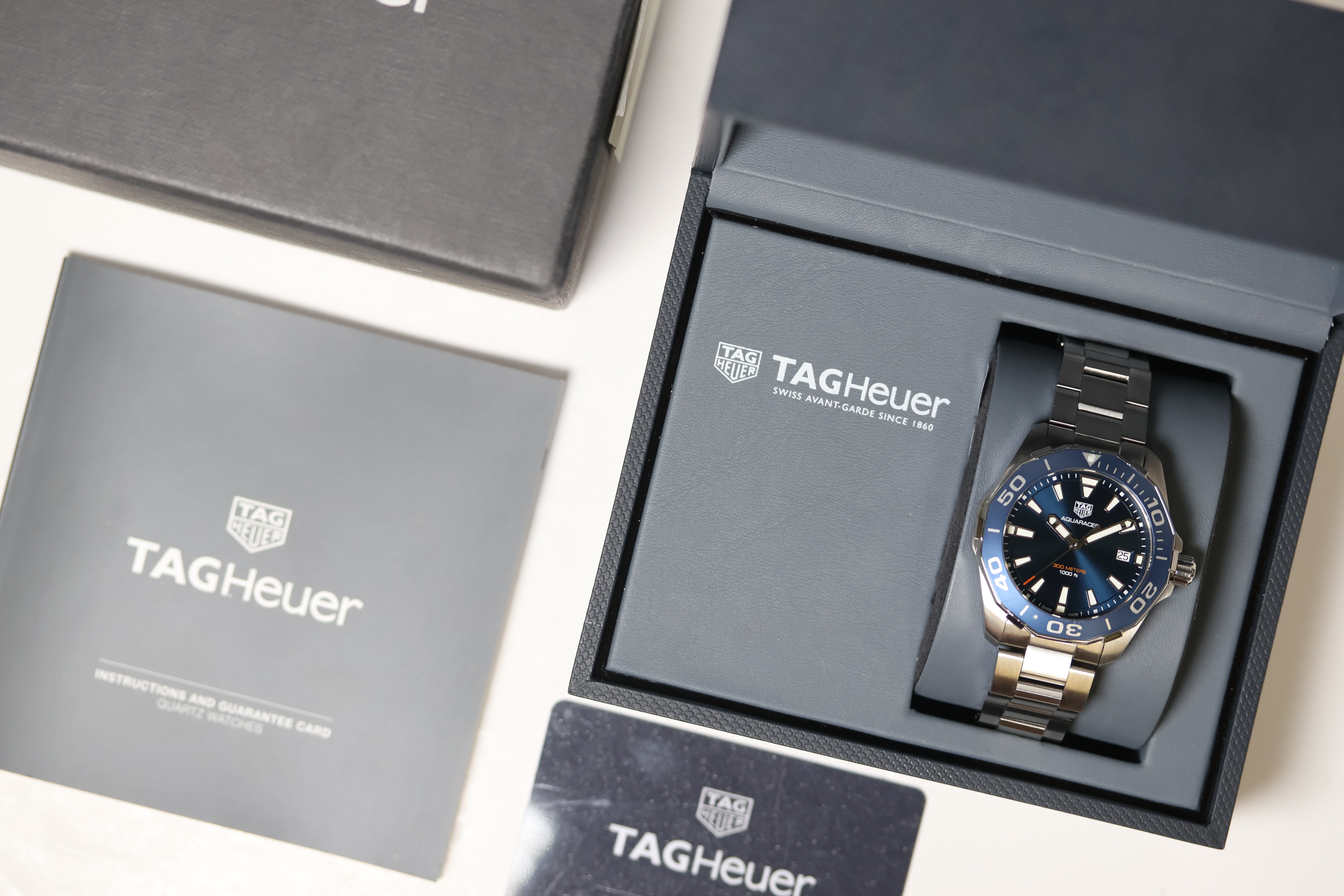 Tag Heuer Aquaracer Quartz With Box and Papers 2021