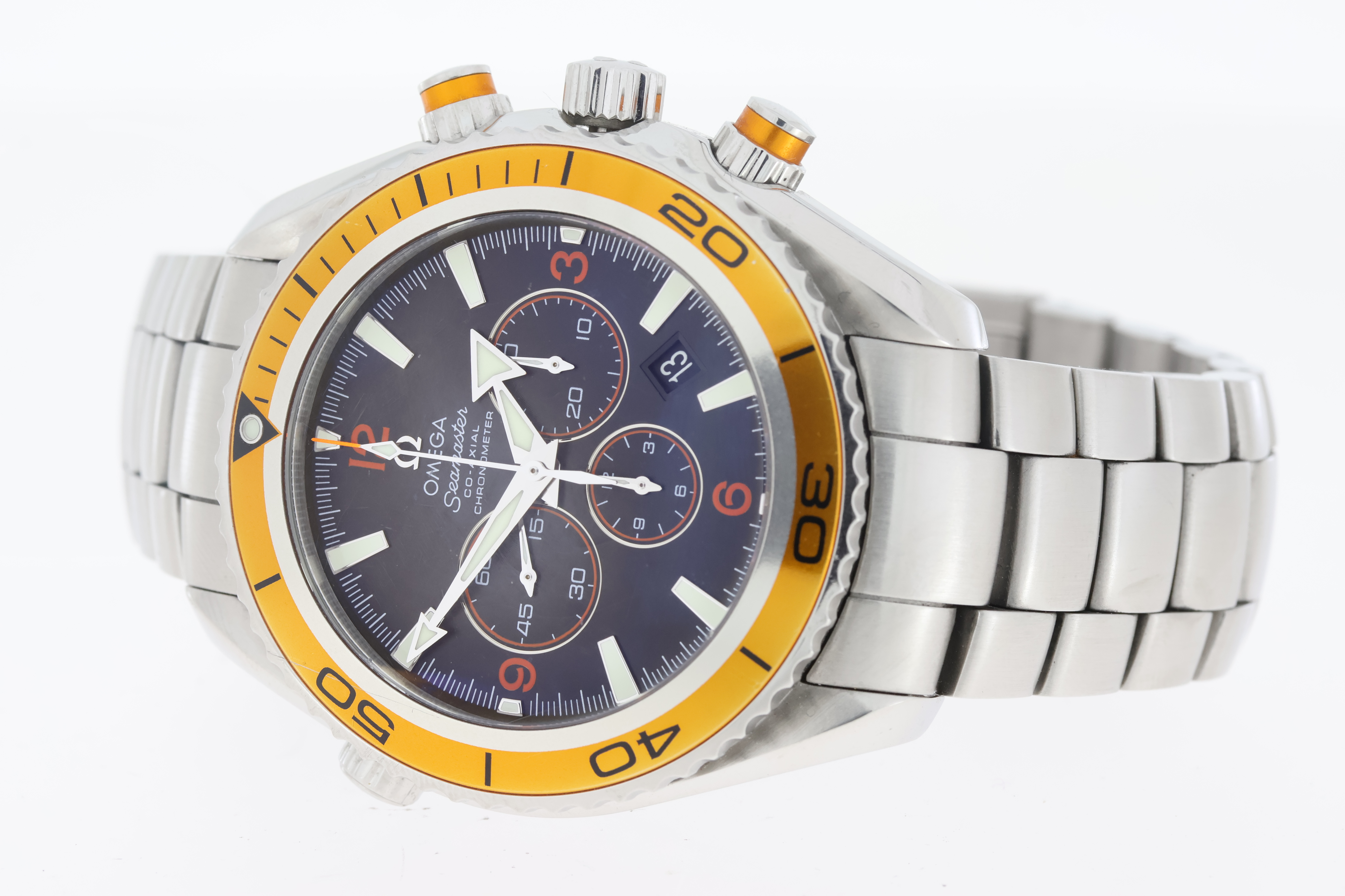 Omega Seamaster Planet Ocean Chronograph Box and Papers 2006 - Image 3 of 6