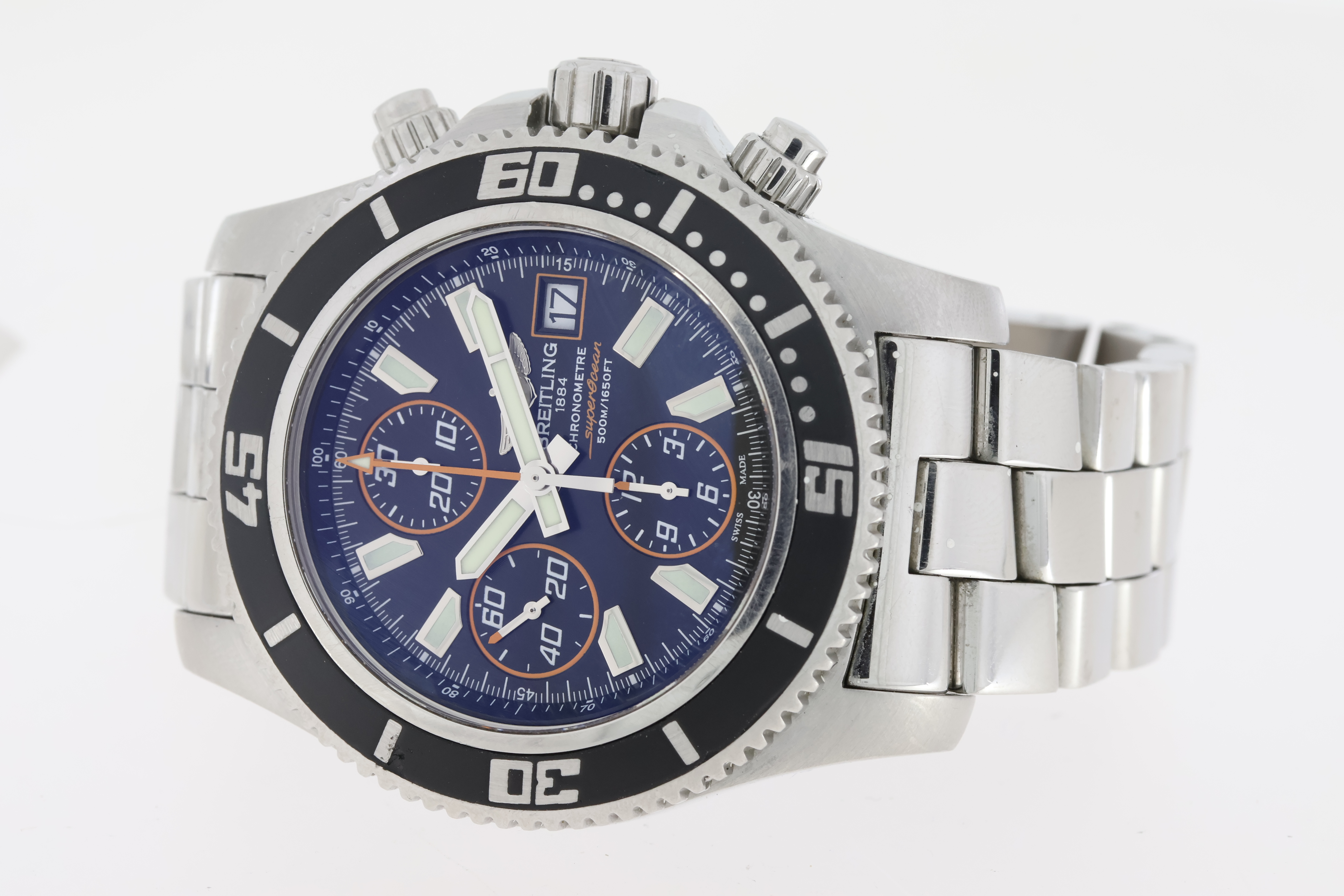 Breitling Superocean Chronograph Automatic with box - Image 3 of 6